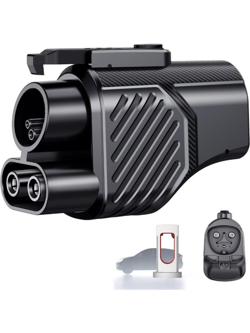 Fast Charge CCS1 Adapter for Tesla Superchargers - 500A 1000V EV Charging